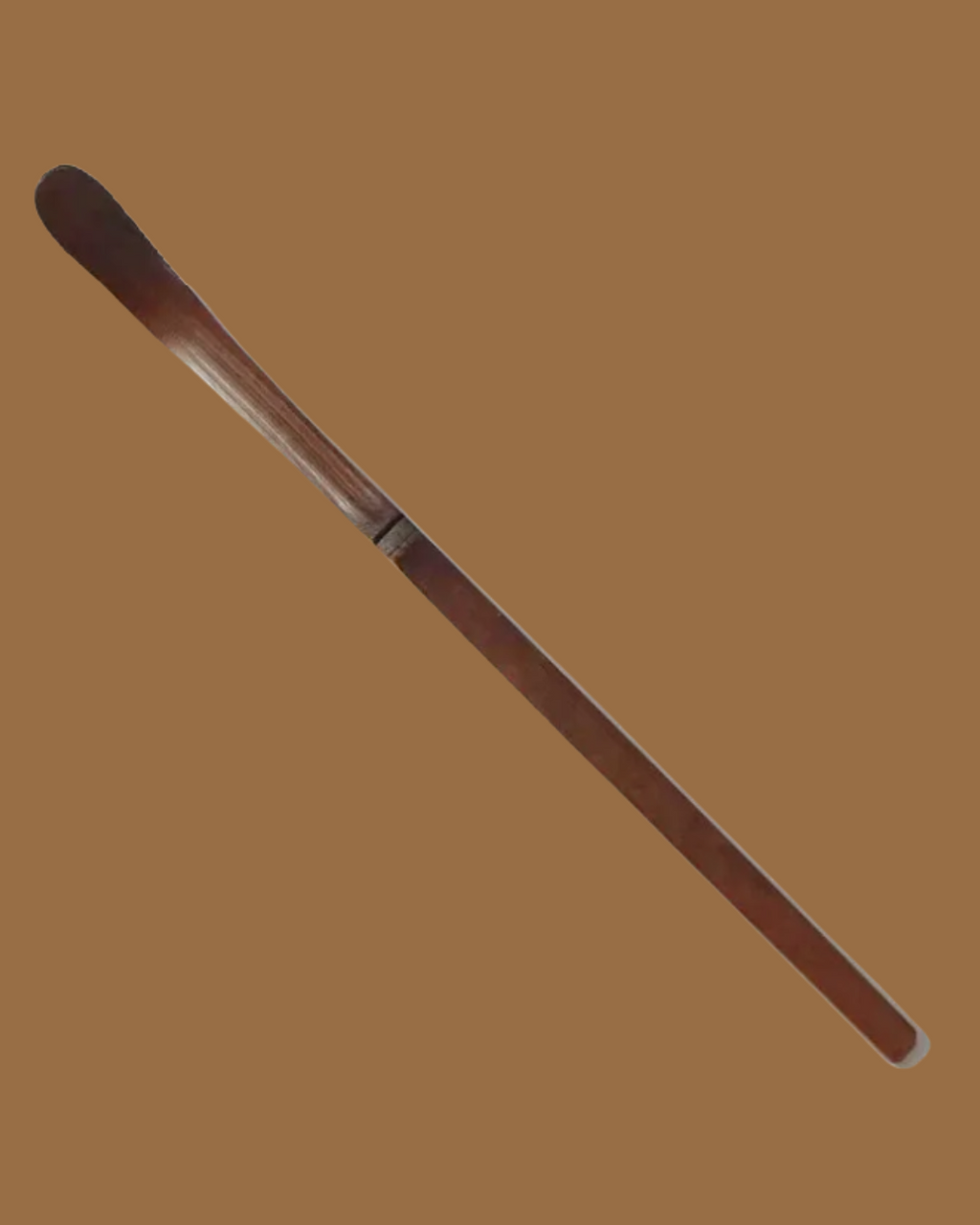 Cuillère à matcha traditionnelle (CHASHAKU) en bambou foncé