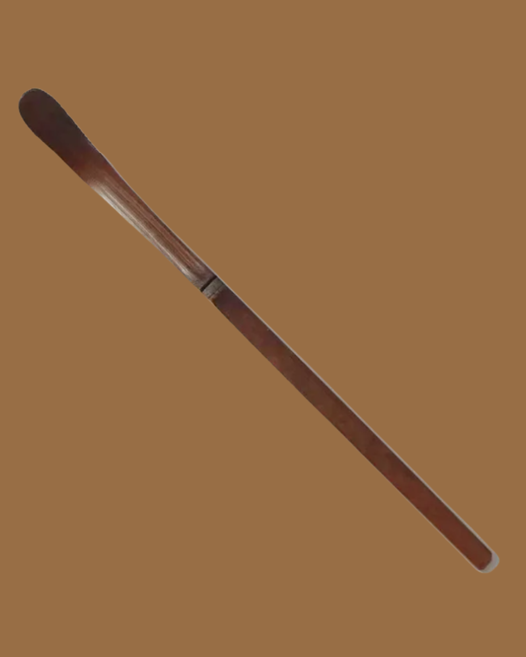 Cuillère à matcha traditionnelle (CHASHAKU) en bambou foncé