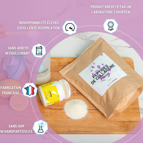 Peptide de collagène Peptan® Nutripure - sachet de 310g