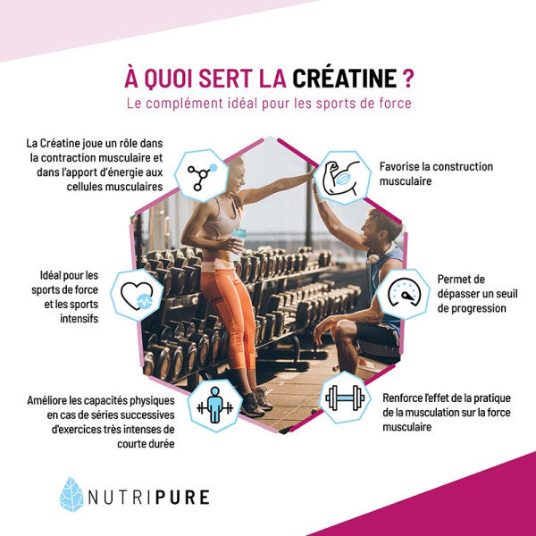 Creatine monohydrate Creapure® - sachet de 150g