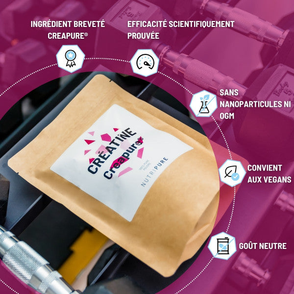 Creatine monohydrate Creapure® - sachet de 150g