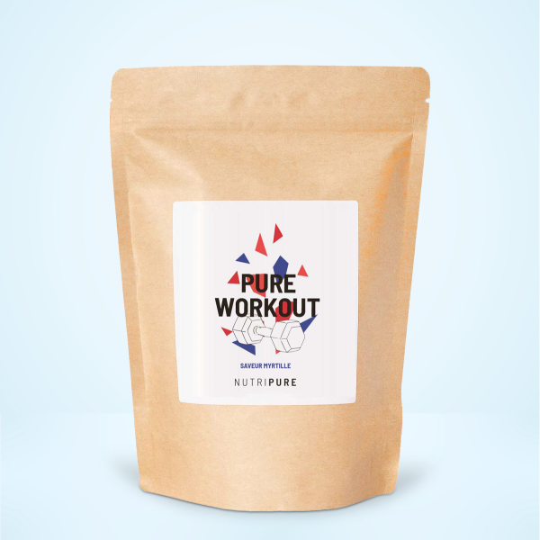 Pure Workout Nutripure - saveur myrtille - sachet de 315g (15 doses)
