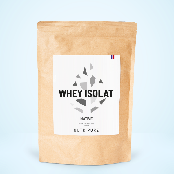 Whey Isolate native Nutripure - sachet de 750g